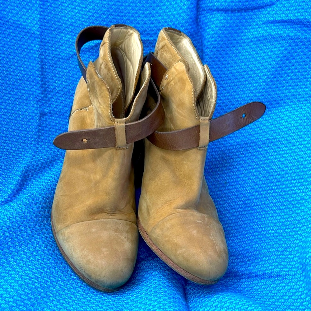 Rag &‎ Bone Harrow Nubuck Ankle Boot 38